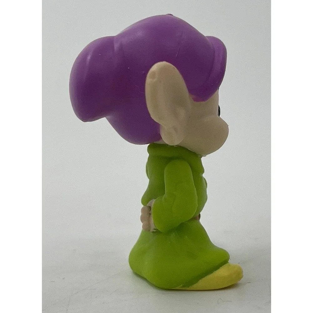 Disney Dopey Plastic Miniature Figurine Snow White Seven Dwarfs‎ PVC 1 1/4